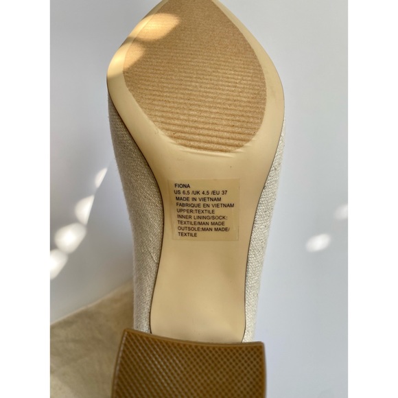 NWT Fiona Slouched Block Heal Boot in Natural, JustFab - Picture 9 of 13